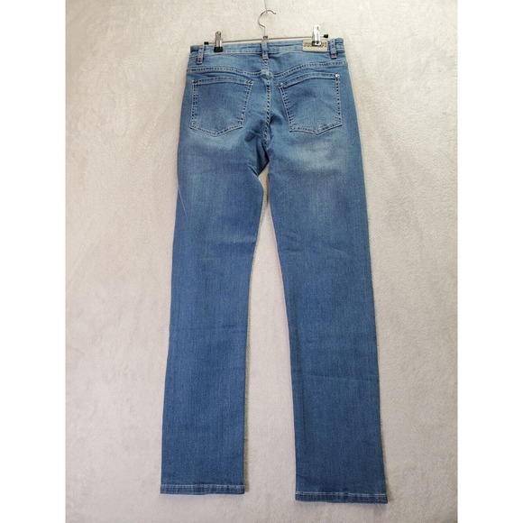 Ferrani Jeans Boys 16 Blue‎ Denim Cotton Stretch Light Wash Pockets Straight Leg - Picture 2 of 10